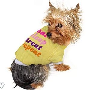 🆕”Eat, Sleep, Treat, Repeat” Small Dog Tee